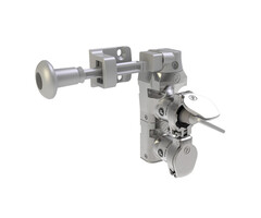 Fortress Interlocks RVS deurvergrendeling  met veiligheidssleutel en hendel  DMSK2