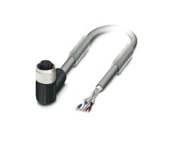 Inxpect M12 5-pin 90° female connector with PVC Cable