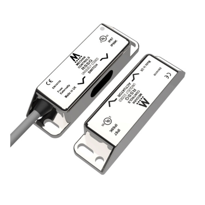 Mechan Controls Berührungslose Edelstahl RFID individuell codierter Sicherheitssensor RSSG-SS