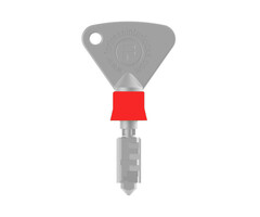 Fortress Interlocks Codierter Schlüssel  mit rotem Ring CLK-SUCR
