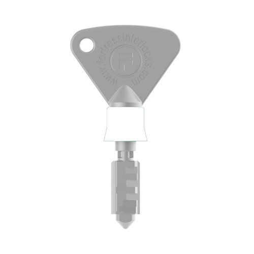 Codierter Schlüssel  mit weißem Ring CLK-SUCW 
