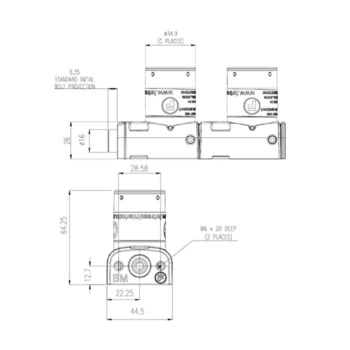 Fortress Interlocks Gecodeerd stalen penslot