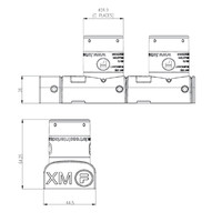 Codierter Schlüseltransfermodul mit 5 Schlössern