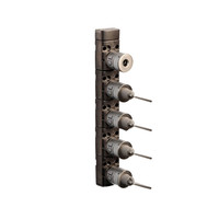 Coded key exchang box with 5 locks