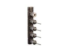 Fortress Interlocks Metall Schlüseltransfermodul mit 5 Schlössern XM5