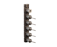 Fortress Interlocks Metall Schlüseltransfermodul mit 6 Schlössern XM6