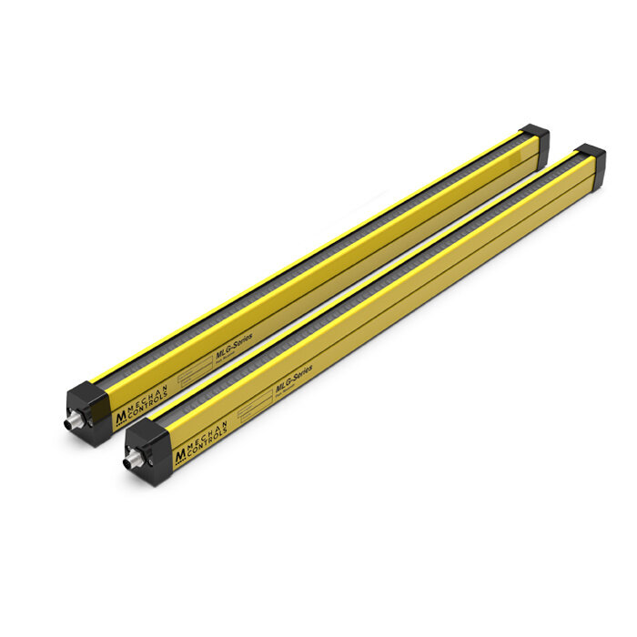 Mechan Controls Type 4 veiligheidslichtscherm met 70mm resolutie voor lichaamsdetectie MLG-70