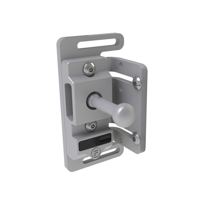 Fortress Interlocks Robuster RFID Sicherheitsschalter mit Zuhatlung aus Metall mit Ball Winkel-Betätiger PLe