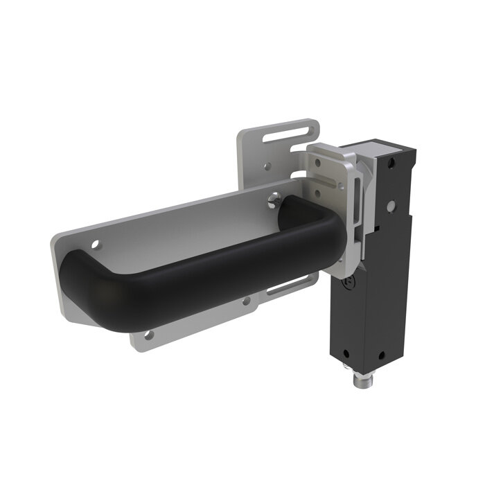 Fortress Interlocks Robuuste RFID stalen veiligheidsschakelaar met handvat bediende bal actuator en vergrendeling PLe