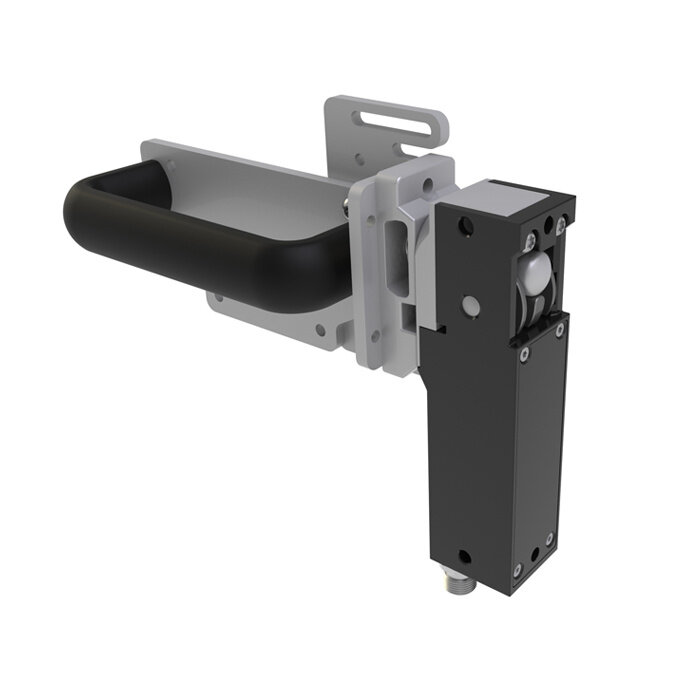 Fortress Interlocks Robuuste RFID stalen veiligheidsschakelaar met handvat bediende bal actuator en vergrendeling PLe