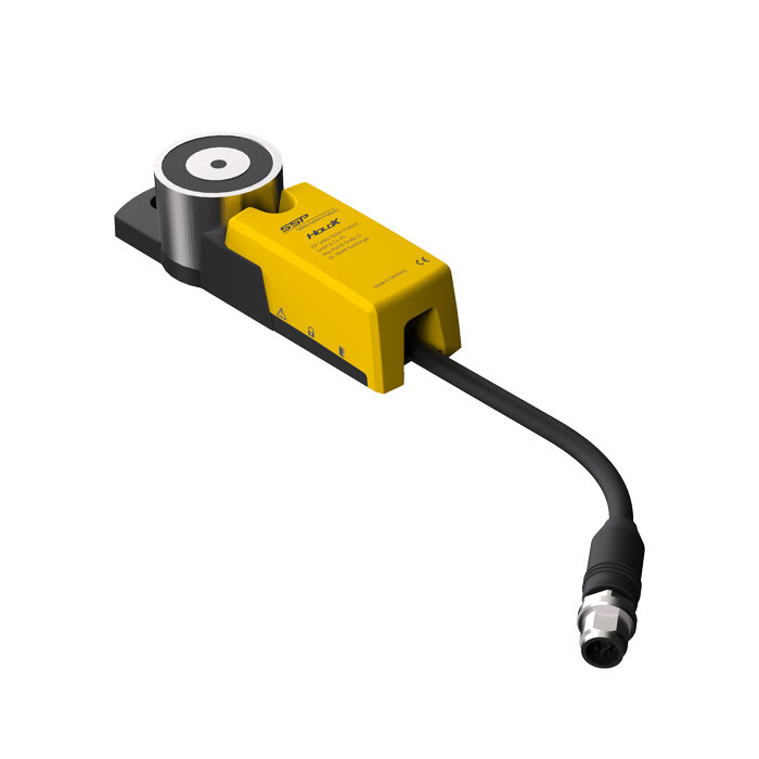 Safety System Products Prozesszuhaltung mit RFID Individuell codierter Sicherheitssensor und  600N Zuhaltekraft