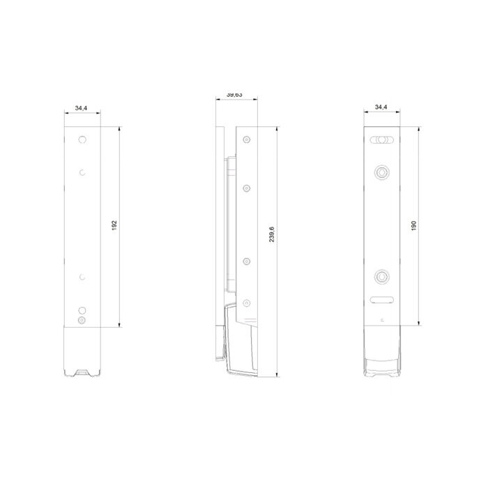 Safety System Products Prozesszuhaltung mit RFID codierter Sicherheitssensor und  1200N Zuhaltekraft