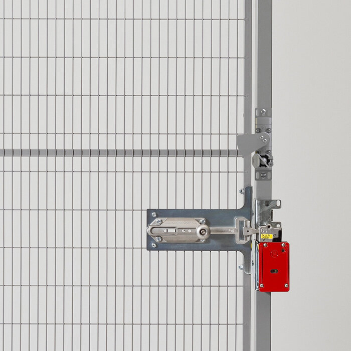 Fortress Interlocks Mechanische Zutritts-Blockiersystem für Flügeltüren mit Schlüssel