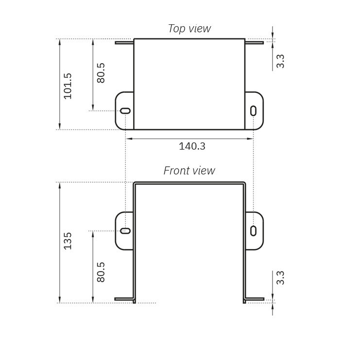Inxpect Stainless steel protection kit for Smart Sensor 100 SERIES
