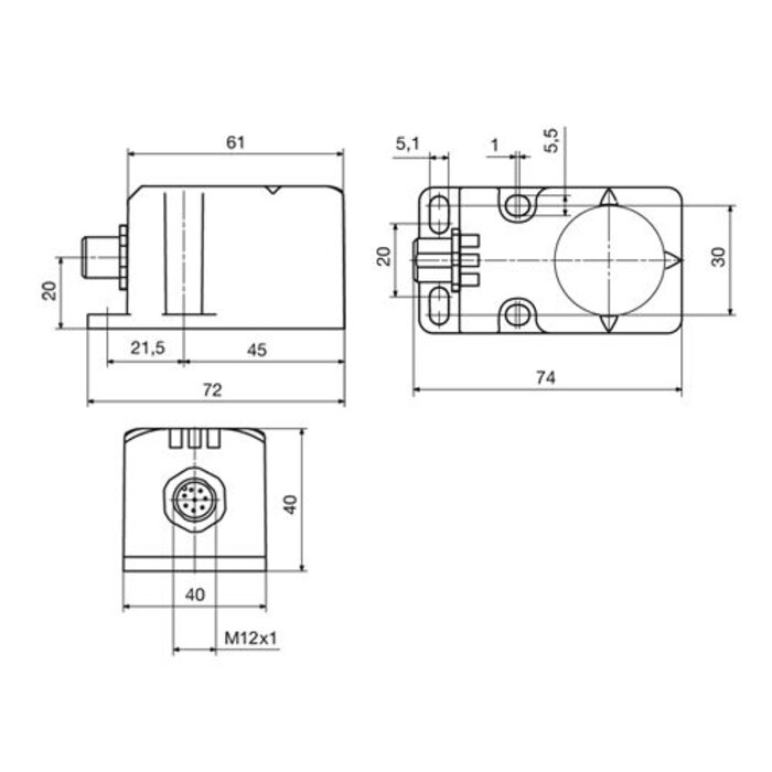 Pilz Non-contact RFID safety sensor PSEN CS1