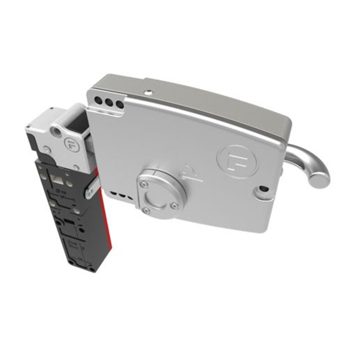 Fortress Interlocks Sehr robuster Sicherheitsschalter aus Metall mit Türgriffbetätiger und Sicherheitsschlüssel (obligatorischen ausnahme) PLe