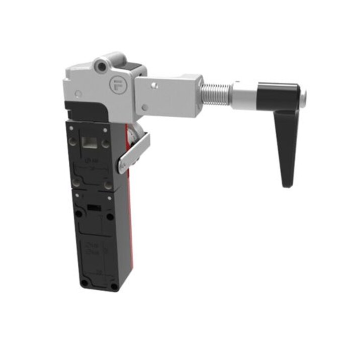 Fortress Interlocks Extreme robust handle operated aluminium safety switch with safety key (extracted key) PLe