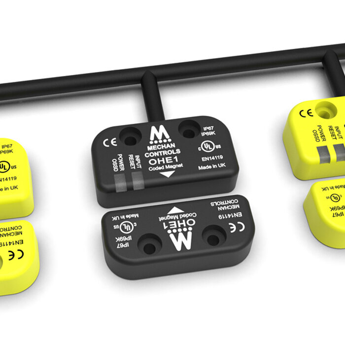 Mechan Controls Contactloze OSSD veiligheidssensor magnetisch gecodeerd OHE1