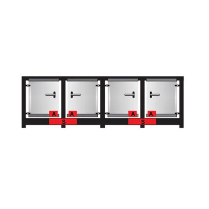 Mechan Controls Magnetisch gecodeerde dubbele contactloze RVS veiligheidsschakelaar HED