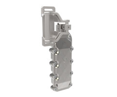 Fortress Interlocks ATEX / IECEx  Sicherheitszuhaltung aus Edelstahl 316 PLe mit Griff EXPHL1S6XL411