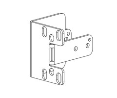 Troax Fortress amGard M6 / T6 Montageplatte für Troax Schutzsysteme