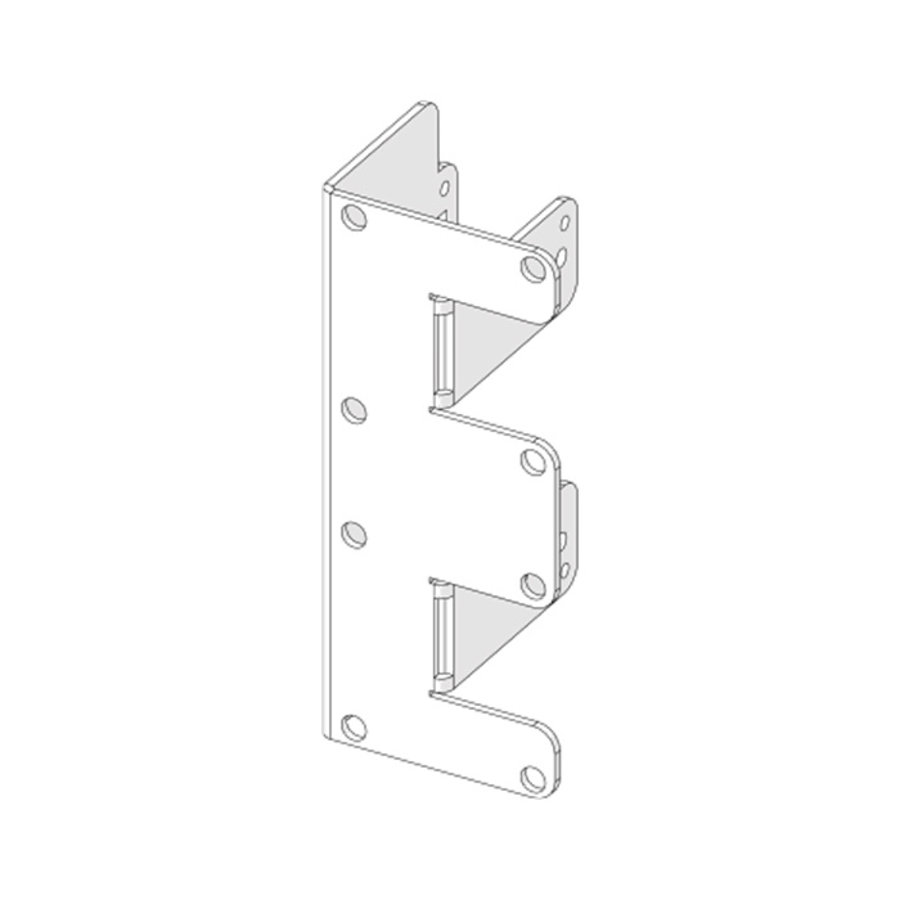 Fortress mGard  LL411 / LR411 / LL461 / LR461 mounting bracket for use on Troax machine guards