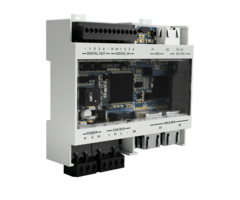 Inxpect FSoE, Ethernet, and Digital I/O control unit C201B-F safety radar system