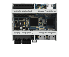 Inxpect PROFIsafe, Ethernet, and Digital I/O control unit C201B-P safety radar system