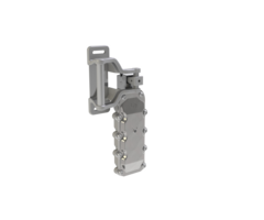 Fortress Interlocks Safety interlock stainless steel 316 PLe with fixed handle EXPHL1S6XL411