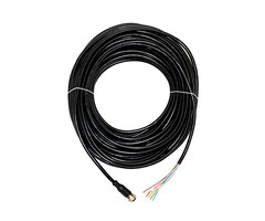 Unique Safety Products  M12 8-polige 0° Buchse mit PVC Kabel