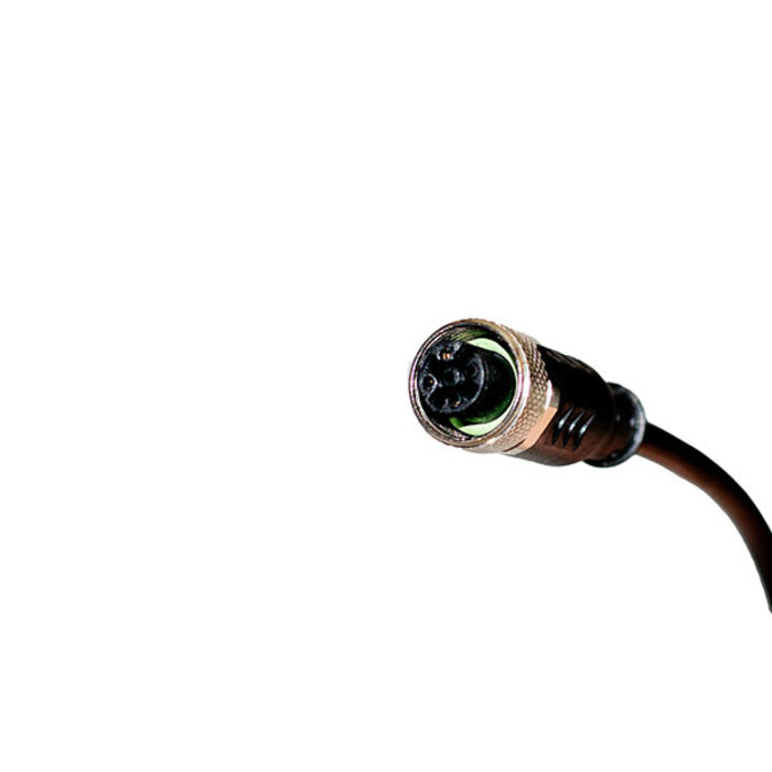 Unique Safety Products  M12 4-pin 0° female connector with PVC Cable