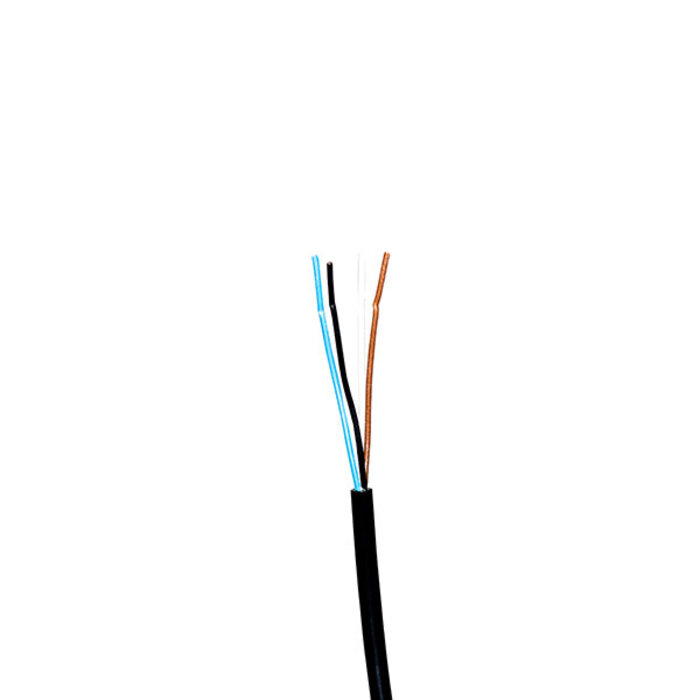 Unique Safety Products  M12 4-polige 0° Buchse mit PVC Kabel