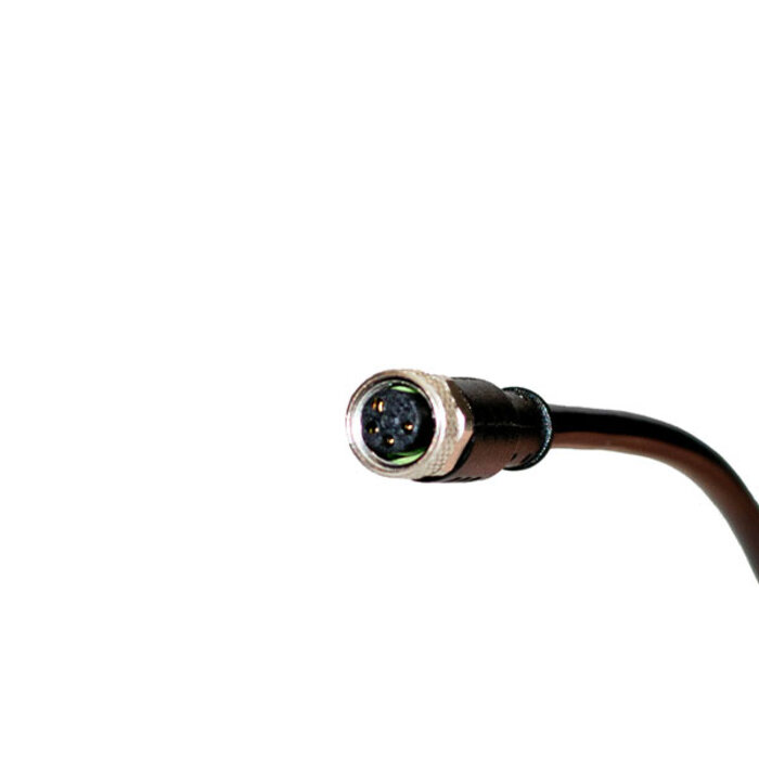 Unique Safety Products  M8 4-pin 0° connector met PVC Kabel