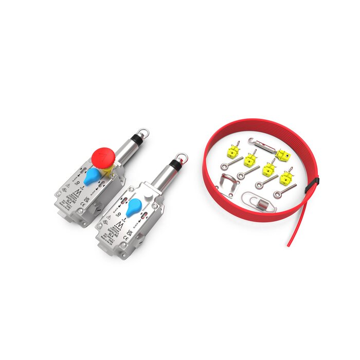 Mechan Controls Safeline 4 Seilzugschalter Edelstahl