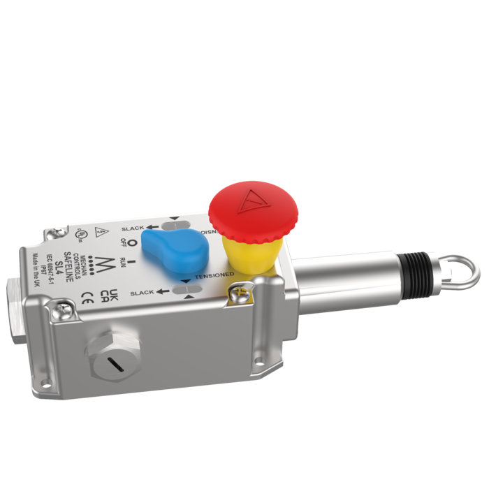 Mechan Controls Safeline 4 Seilzugschalter Edelstahl
