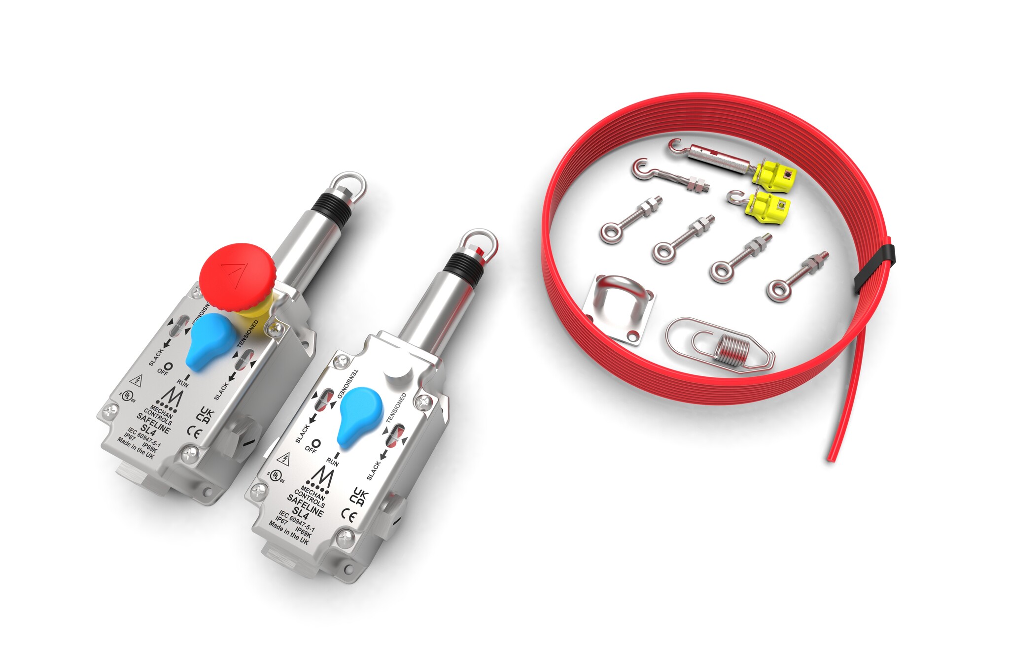 Der Mechan Safeline SL4: Der ultimative Schnurzug-Sicherheitsschalter für die Industrie