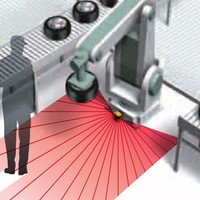 Sicherheits-Laserscanner Hokuyo UAM-05LP