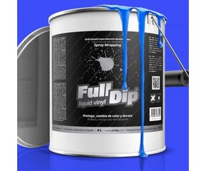 Pintura spray Full Dip Azul metalizado 400ml. — Totmoto