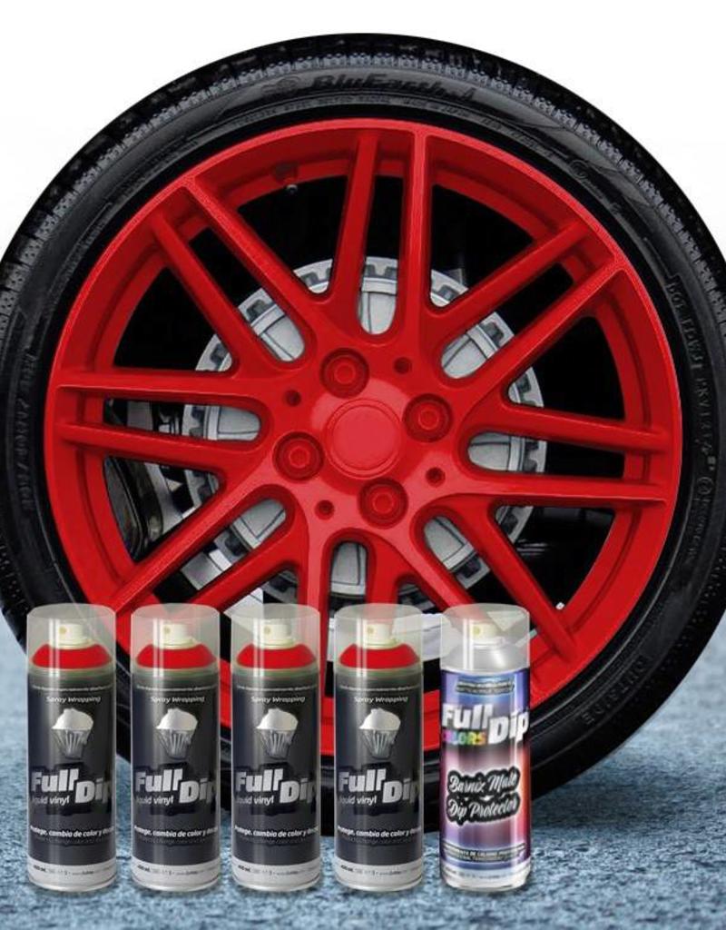 FullDip rims package red