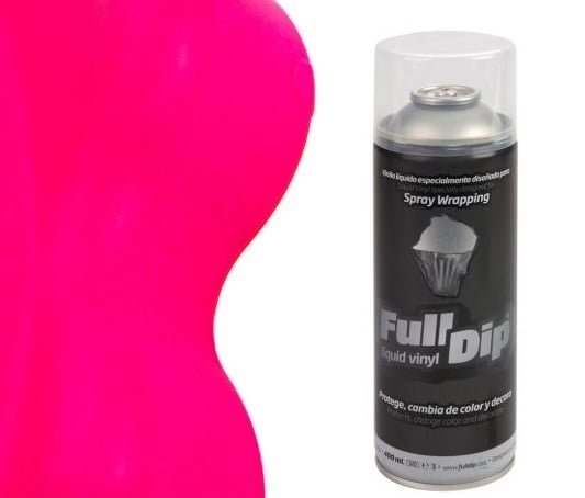 Pintura spray Full Dip Rosa metalizado 400ml. — Totcar