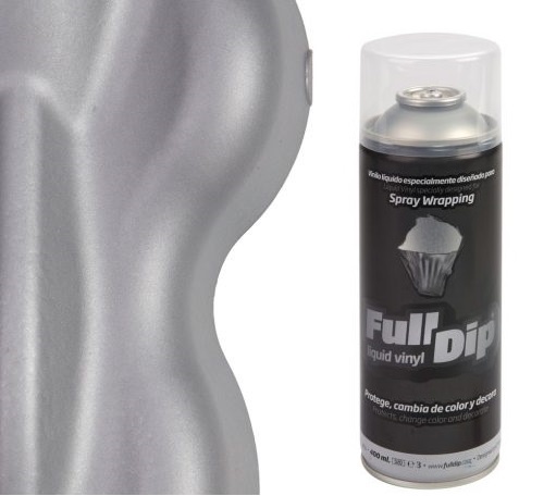 PACK 4 SPRAYS FULL DIP ALUMINIUM M?TALLIS? BRILLANT 