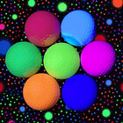 Blacklight Golf Balls