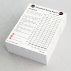Scorecards 18 Holes DE (2000/box)