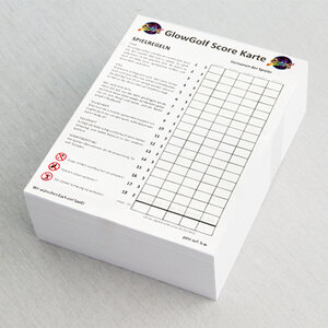 Scorecards 18 Holes DE (2000/box)