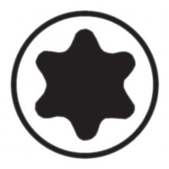 10 stuks torx schroefbit 10mm