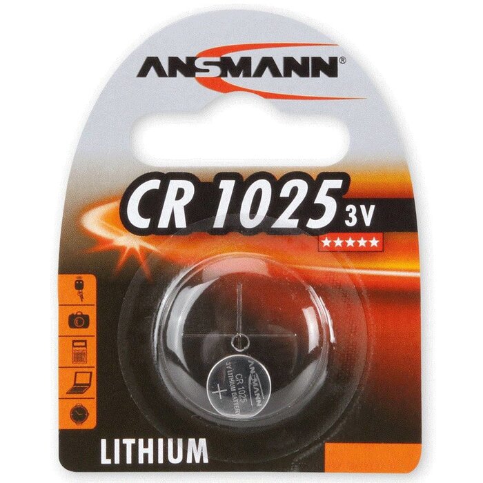 CR1025 batterij Ansmann