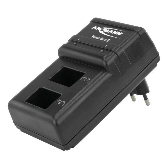 Batterij oplader Ansmann powerline 2 (voor 2x 9v batterij)