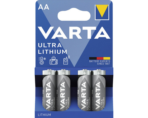 AA batterijen lithium