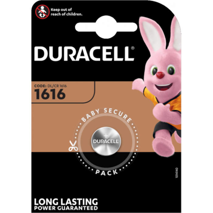 CR1616 batterij Duracell