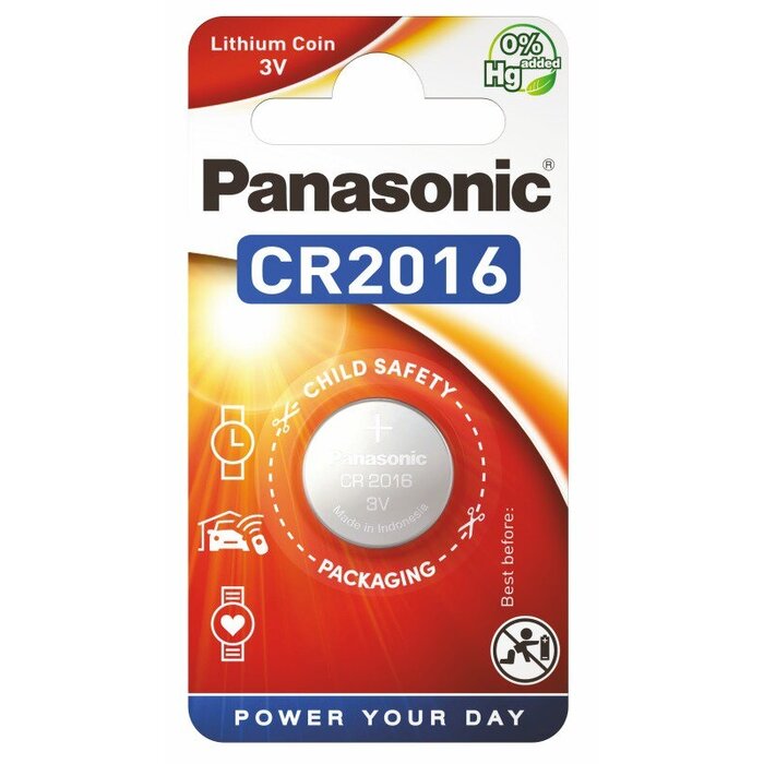 CR2016 batterij Panasonic